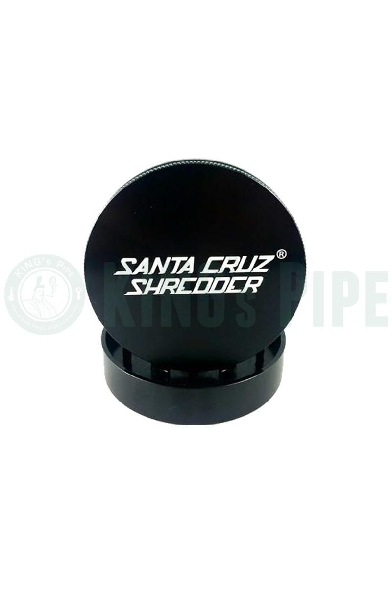 Santa Cruz Shredder - 2.75&quot; Large 2 Piece Herb Grinder Black