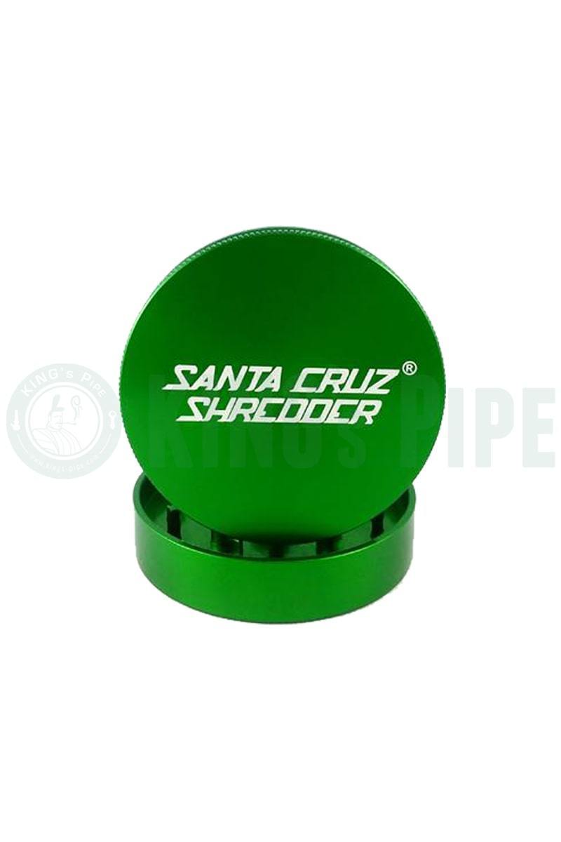 Santa Cruz Shredder - 2.75&quot; Large 2 Piece Herb Grinder Green