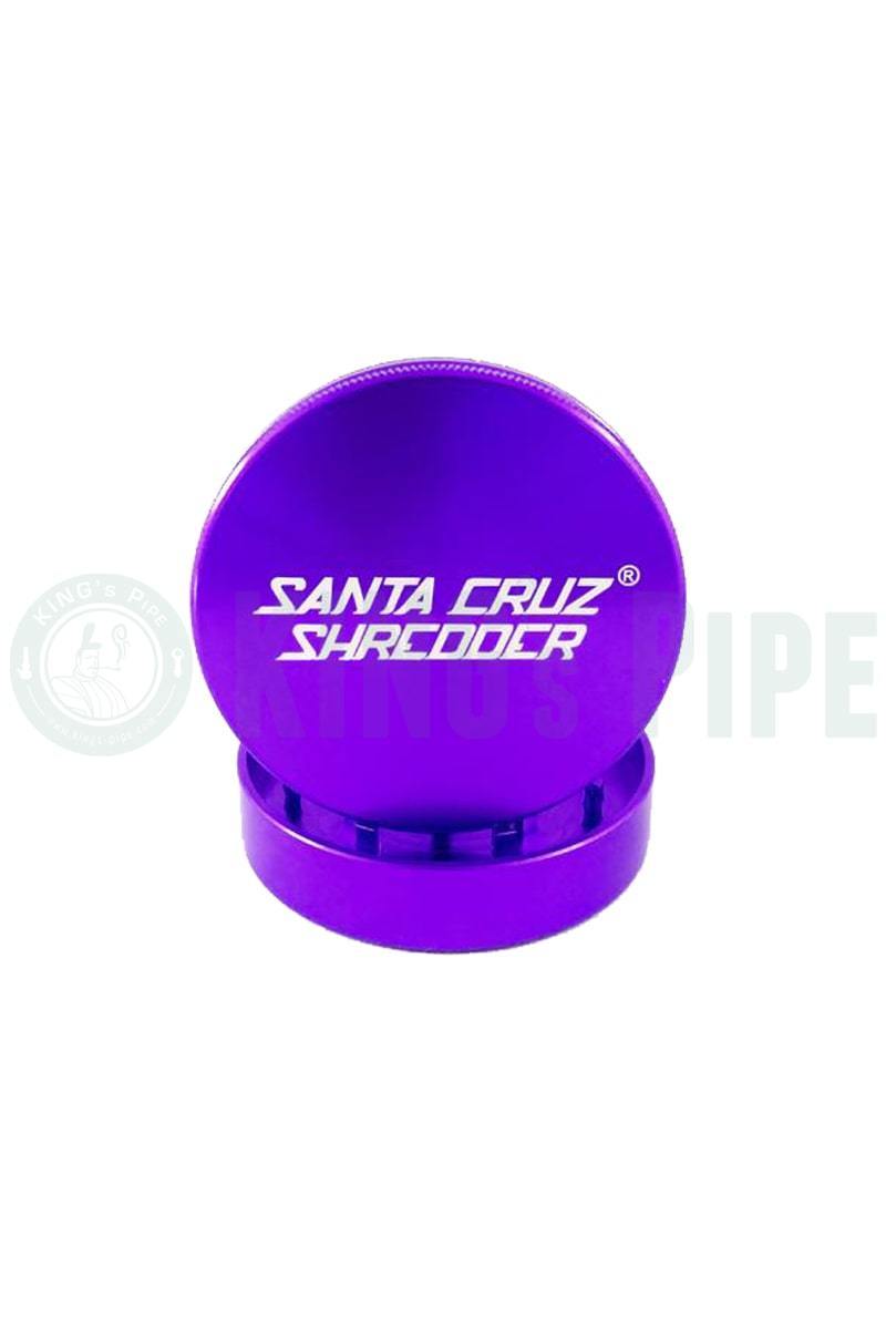 Santa Cruz Shredder - 2.75&quot; Large 2 Piece Herb Grinder Purple