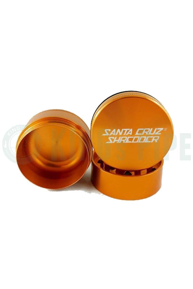 Santa Cruz Shredder - 2.75&quot; Large 3 Piece Herb Grinder Orange