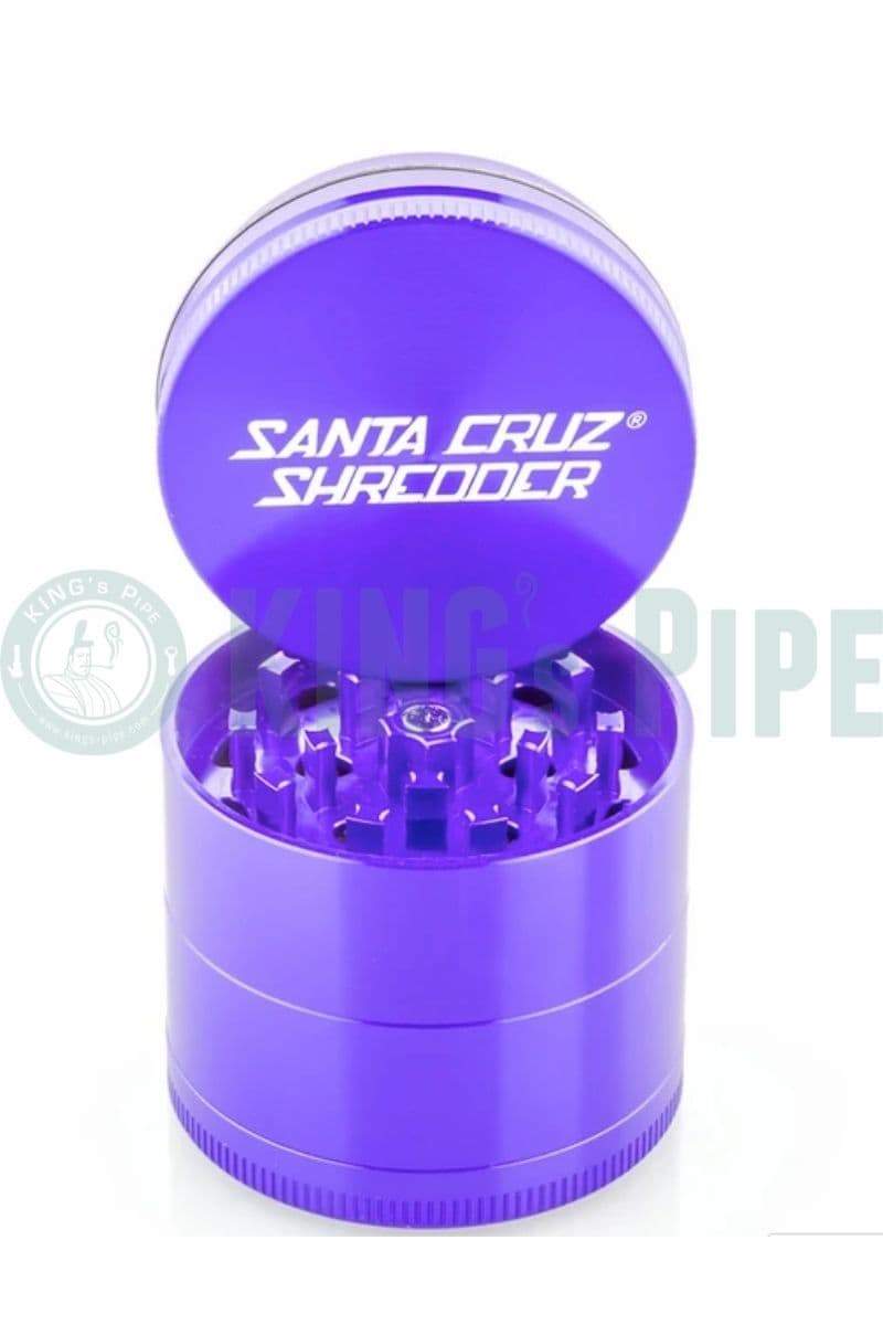 Santa Cruz Shredder - 2&#39;&#39; Medium 4 Piece Herb Grinder Purple