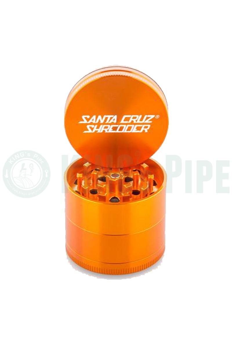 Santa Cruz Shredder - 2&#39;&#39; Medium 4 Piece Herb Grinder Orange