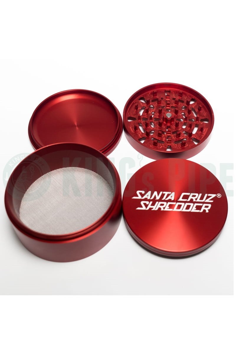 Santa Cruz Shredder - 4&quot; Jumbo 4 Piece Herb Grinder