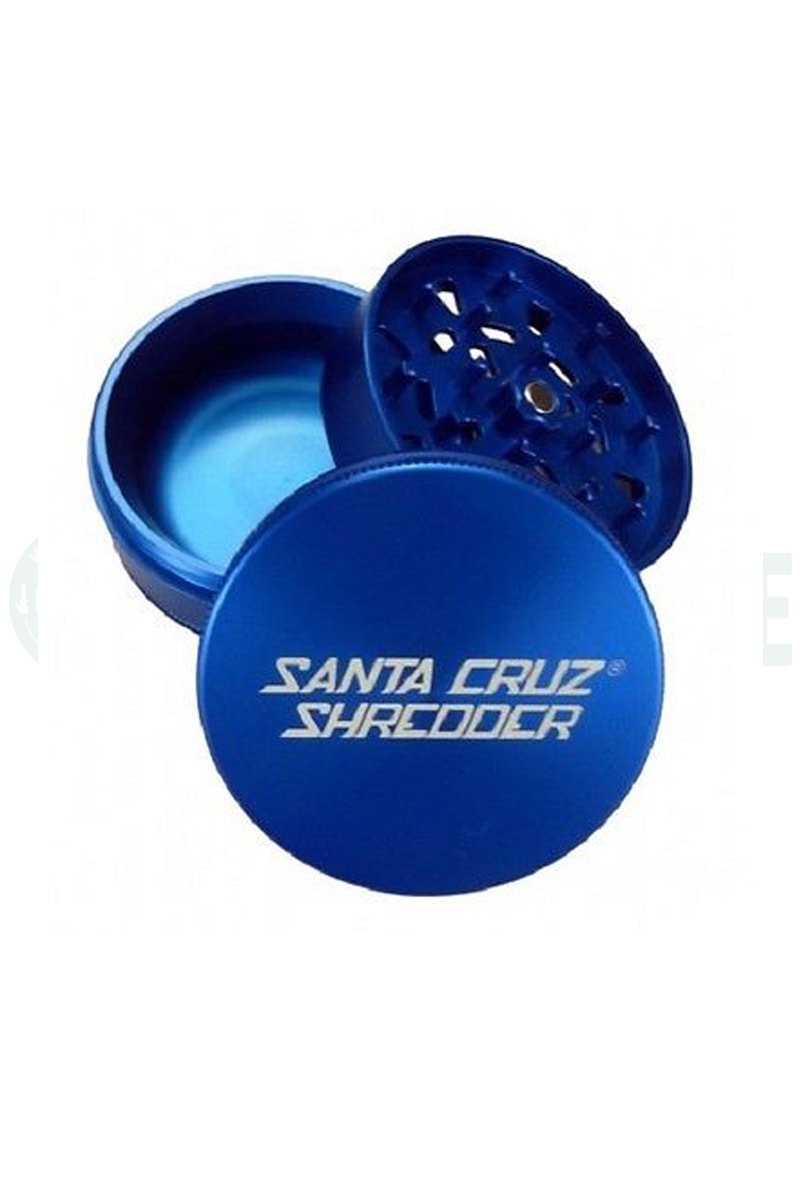  Santa Cruz Shredder Herb Grinder 3 Piece Medium 2 1/8 Superior  Grip and Aluminium (Blue): Home & Kitchen