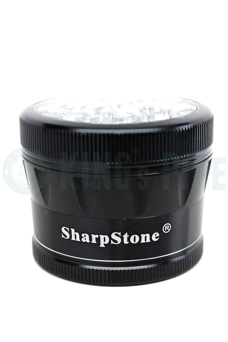 Sharp Stone - 2.5&quot; Large Clear Top V2 Grinder