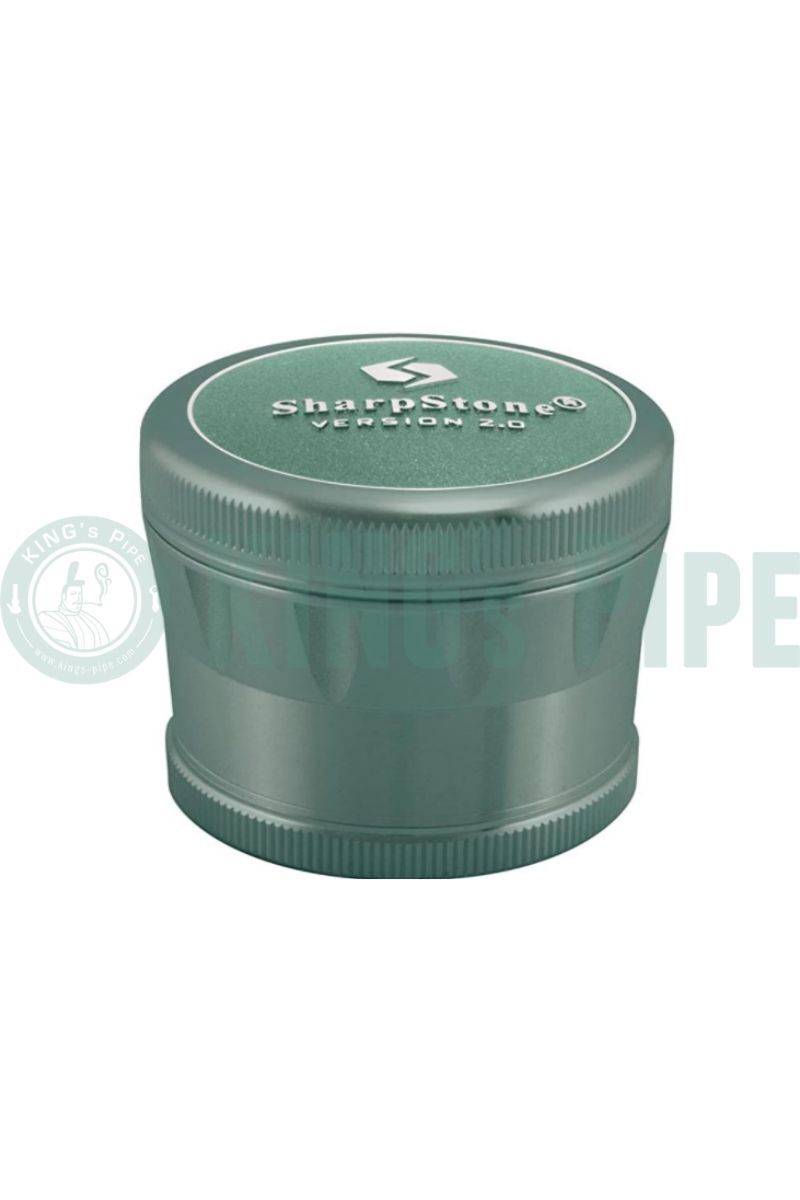 Sharp Stone - 2.5&quot; Large V2 Grinder Green