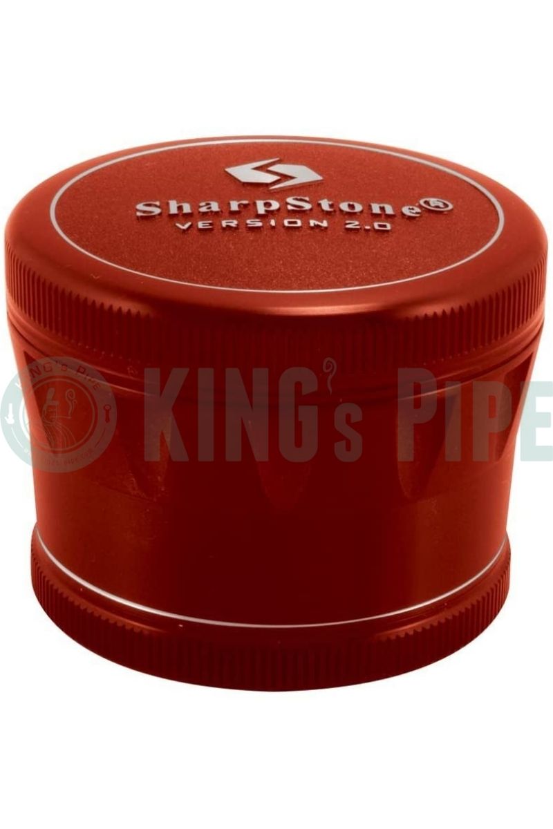 Sharp Stone - 2.5&quot; Large V2 Grinder Burgundy