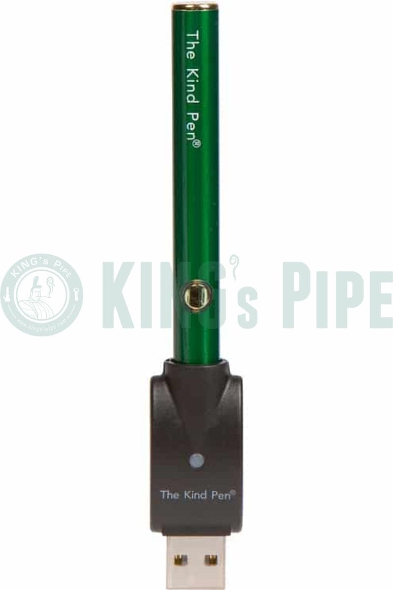 The Kind Pen - Button VV Battery (510 Threaded) Green/Gold