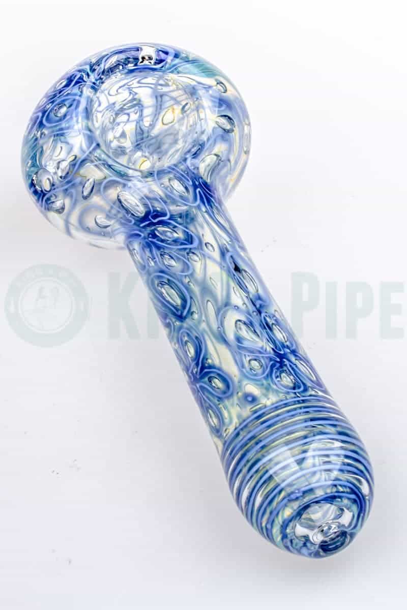 Vector Wave Glass Pipe Blue