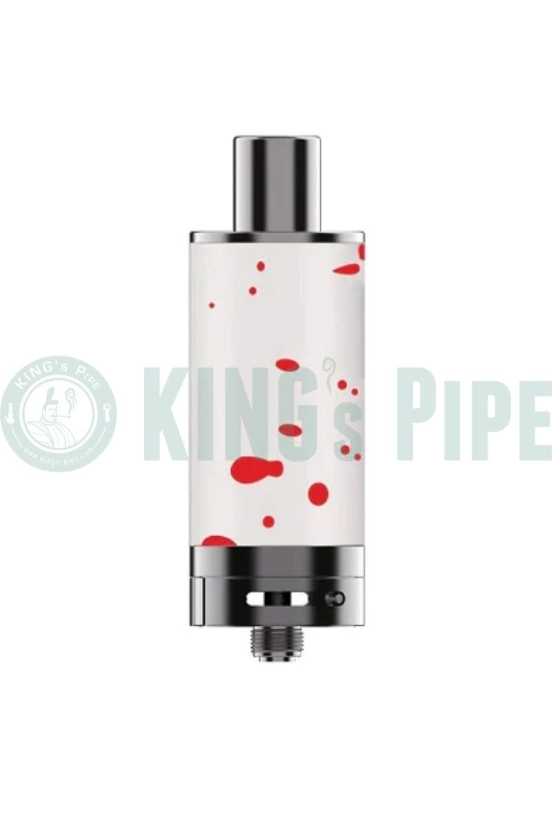 Wulf Mods x Yocan Evolve Plus XL Duo Dry Herb Atomizer White Red Spatter