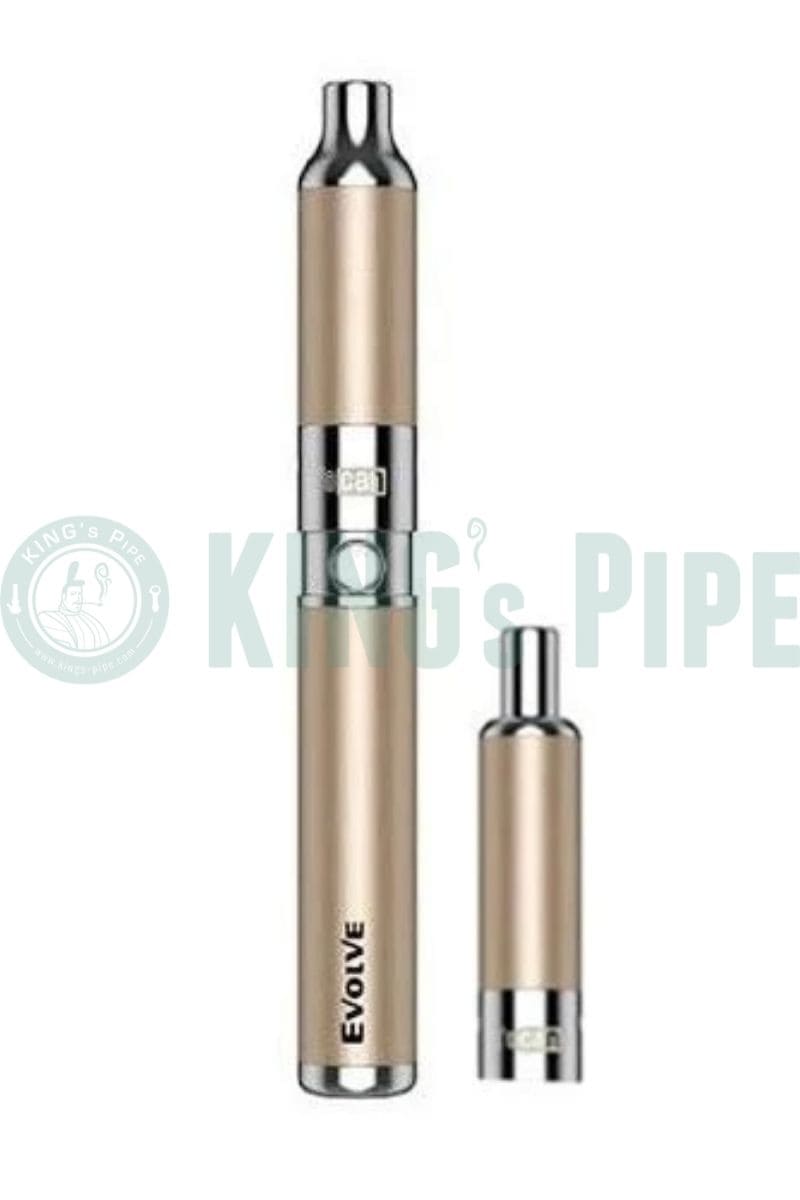 Yocan Evolve 2-in-1 Vaporizer for WAX and Dry Herb Champagne Gold