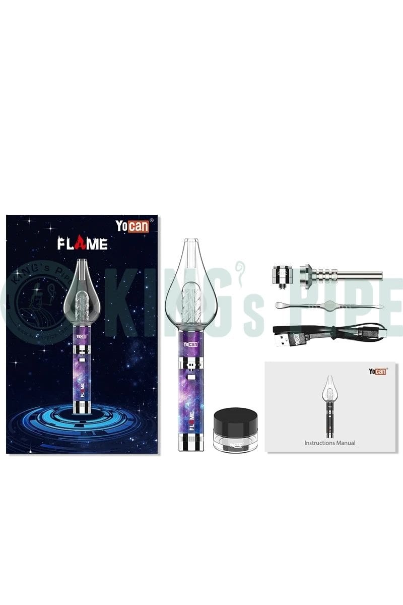 Yocan Flame Dab Pen with Bubbler + Nectar Collector