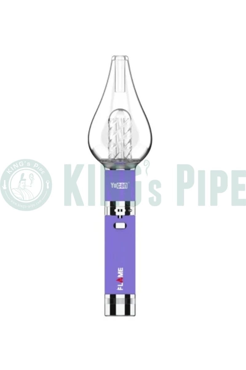 Yocan Flame Dab Pen with Bubbler + Nectar Collector Purple