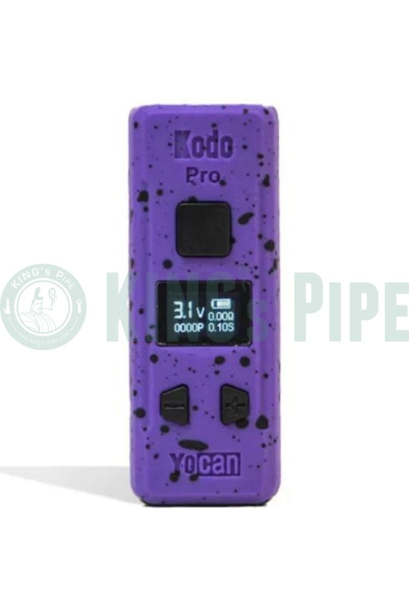 Yocan Kodo PRO 510 Cart Battery Purple Black Splatter