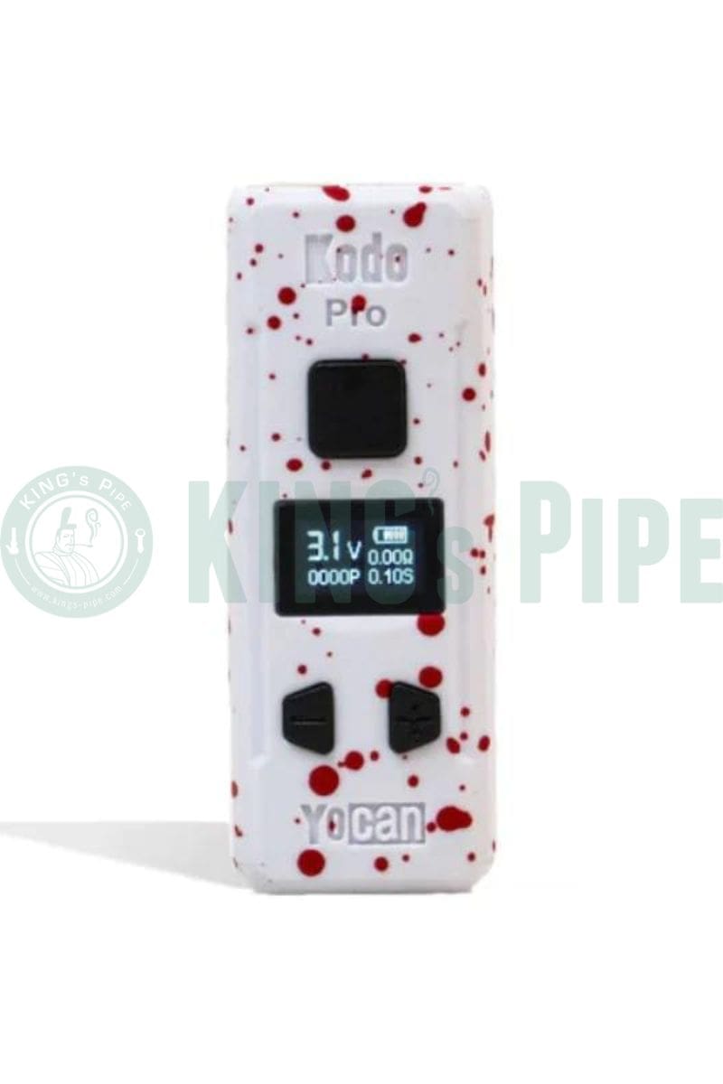 Yocan Kodo PRO 510 Cart Battery White Red Splatter