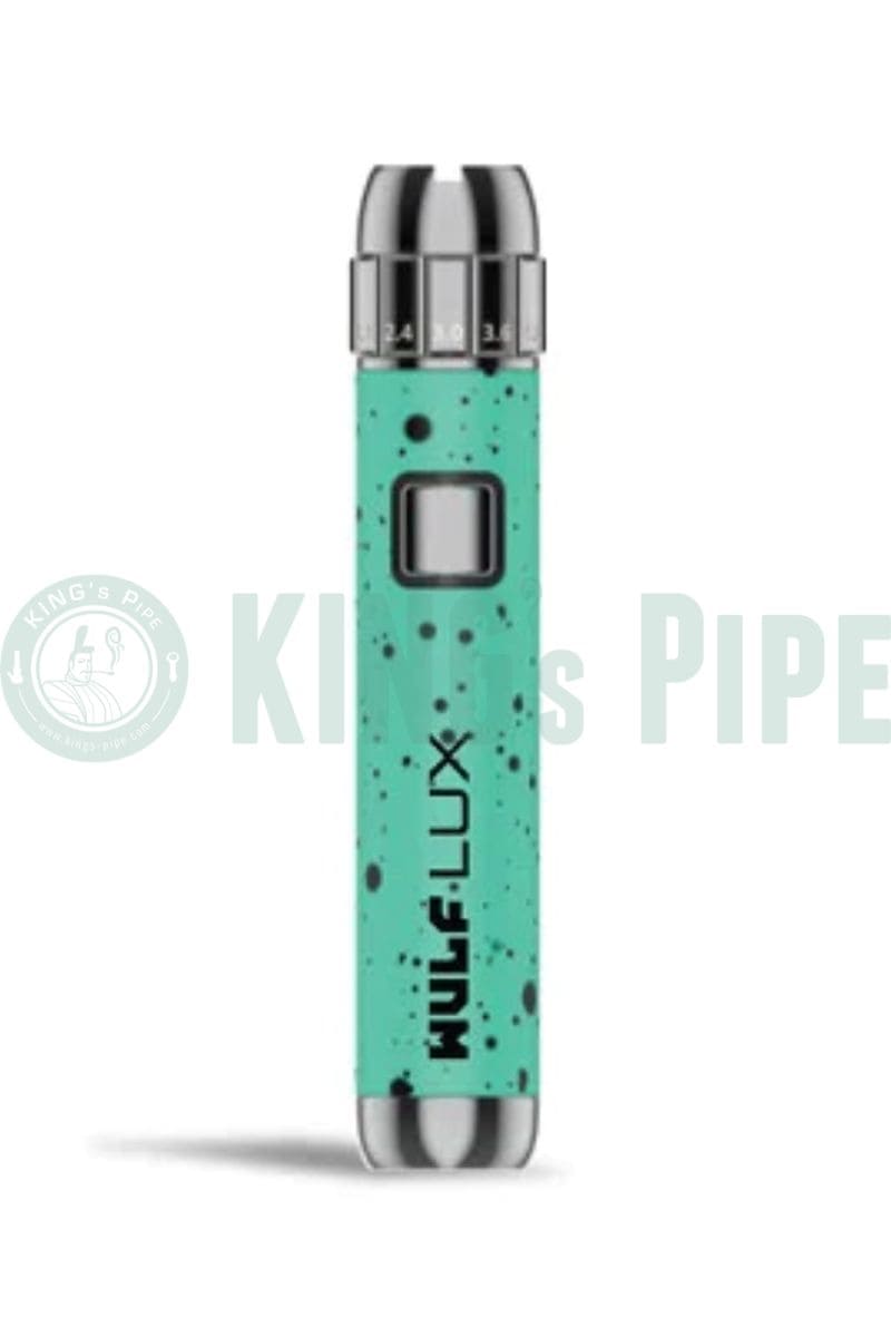 Yocan LUX 510 Threaded Vape Pen Battery Yocan Wulf Mods LUX 510 Threaded Vape Pen Battery / Teal Black Spatter