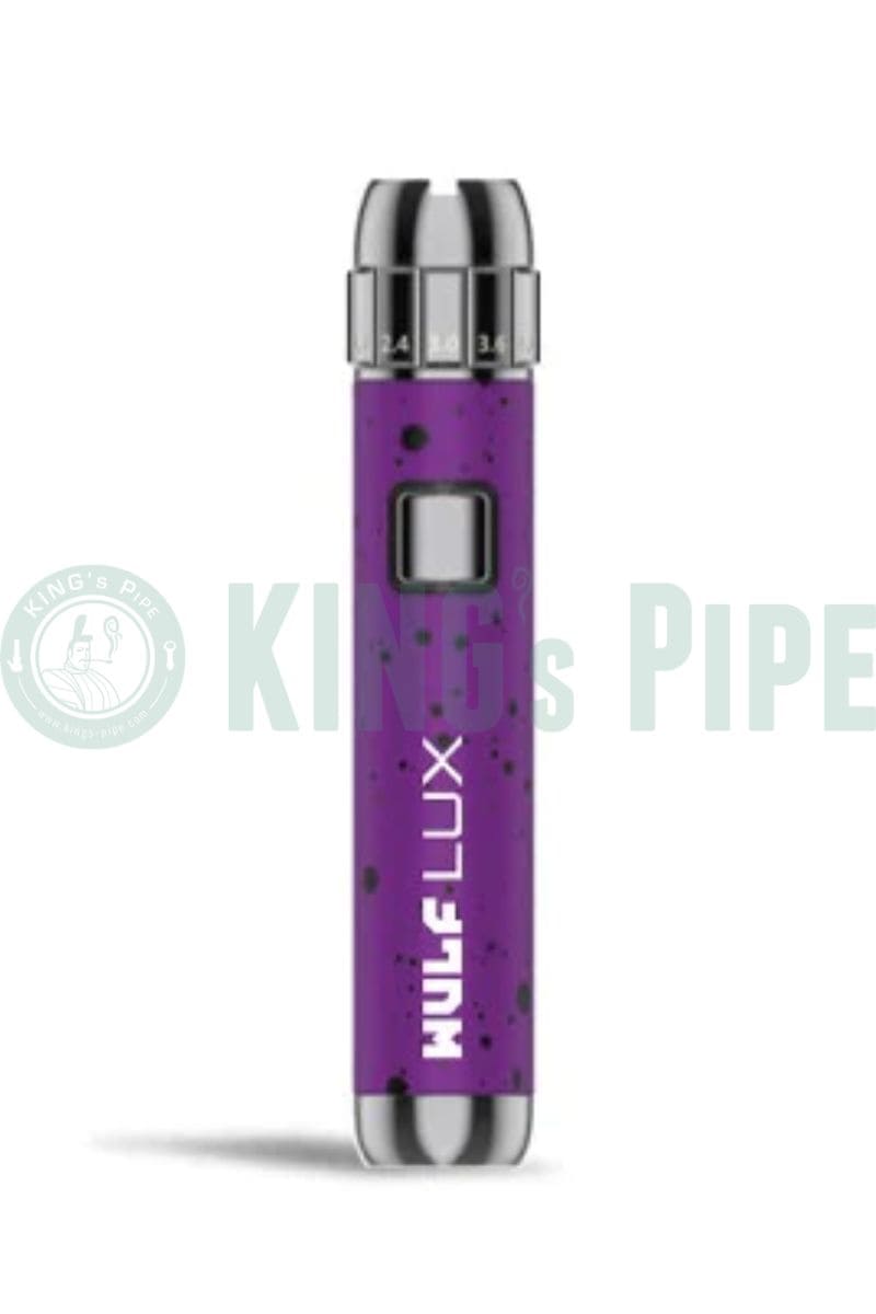 Yocan LUX 510 Threaded Vape Pen Battery Yocan Wulf Mods LUX 510 Threaded Vape Pen Battery / Purple Black Spatter