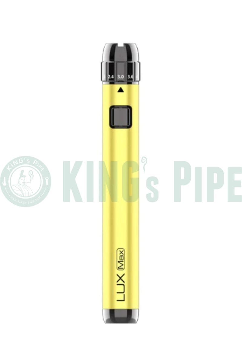 Yocan LUX 510 Threaded Vape Pen Battery Yocan LUX Max 510 Threaded Vape Pen Battery / Yellow