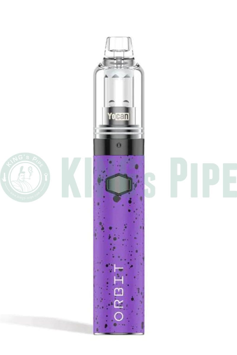 Yocan Orbit Wax Vape Pen Purple Black Splatter (Wulf Mods x Yocan)