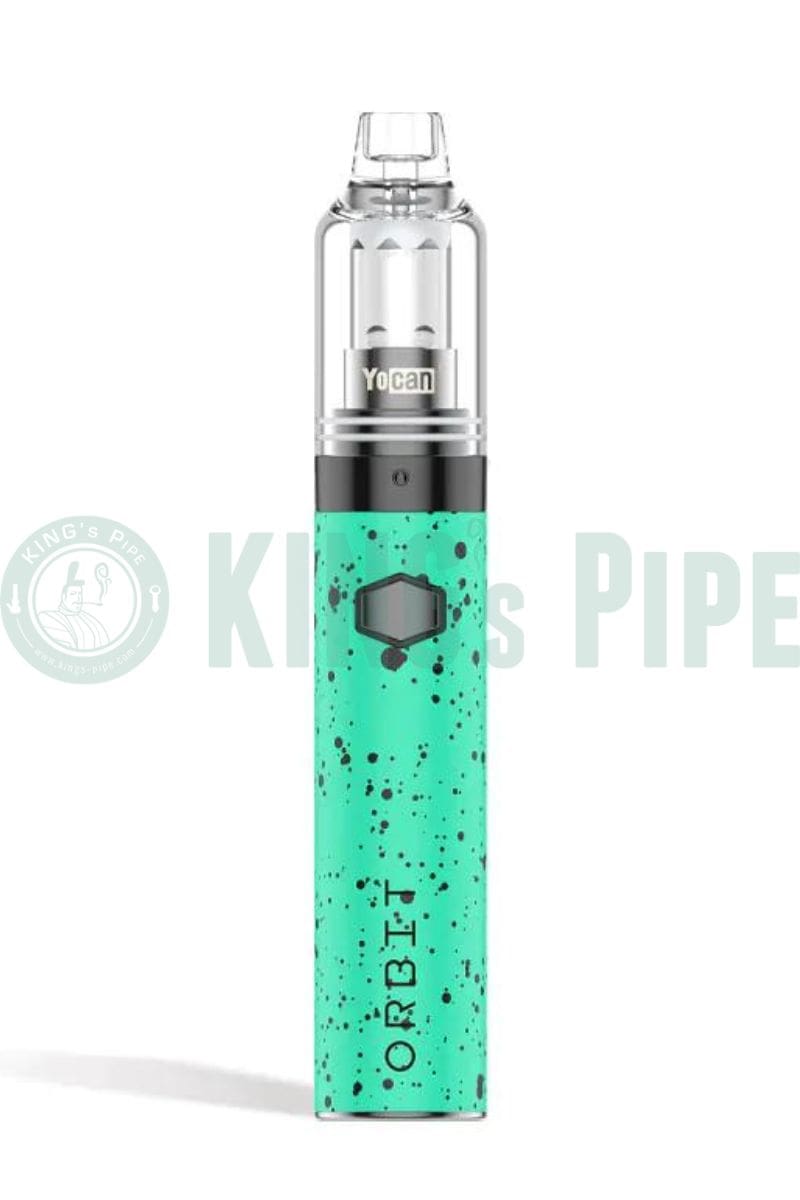 Yocan Orbit Wax Vape Pen Teal Black Splatter (Wulf Mods x Yocan)