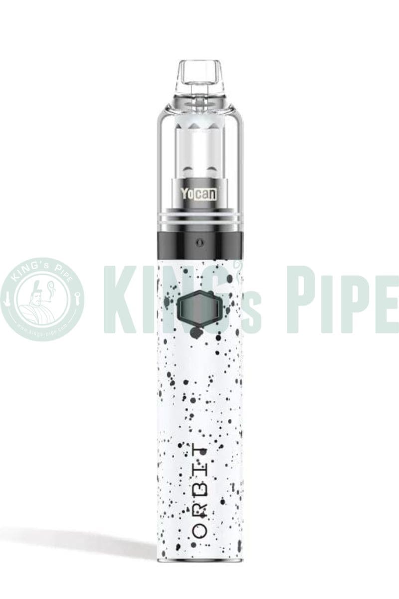 Yocan Orbit Wax Vape Pen White Black Splatter (Wulf Mods x Yocan)