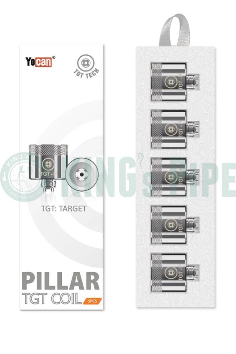 Yocan Pillar TGT Coil (Pack of 5) Ceramic Donuts XTAL Coils