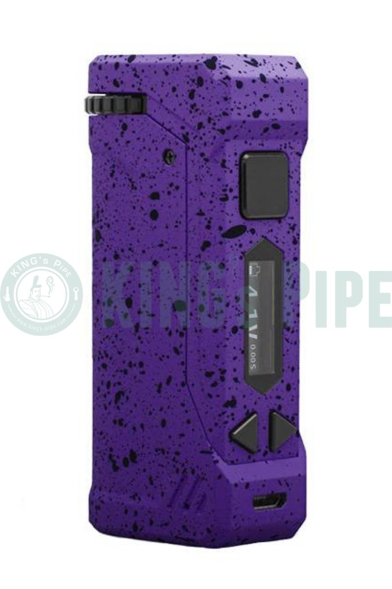 Yocan UNI Pro Box Mod for 510 Cartridges Wuld Mods - Purple Black Splatter