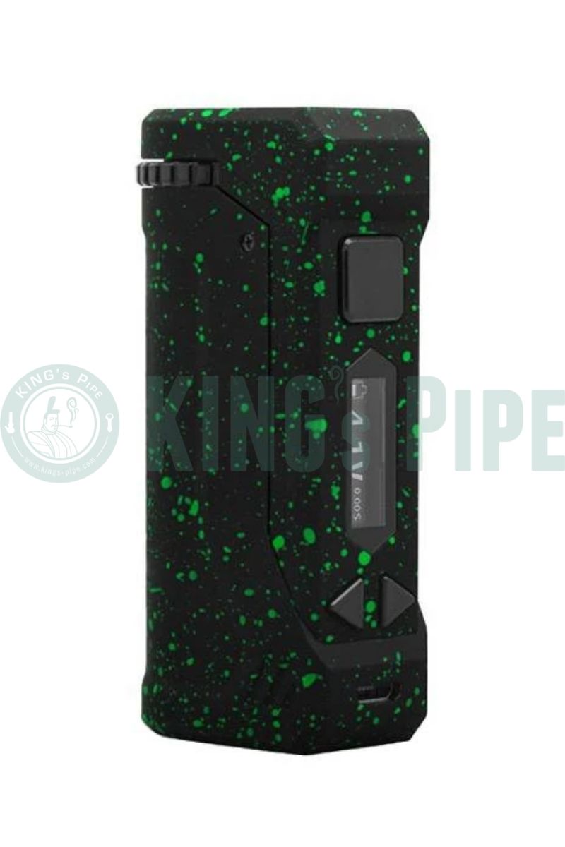 Yocan UNI Pro Box Mod for 510 Cartridges Wuld Mods - Black Green Splatter