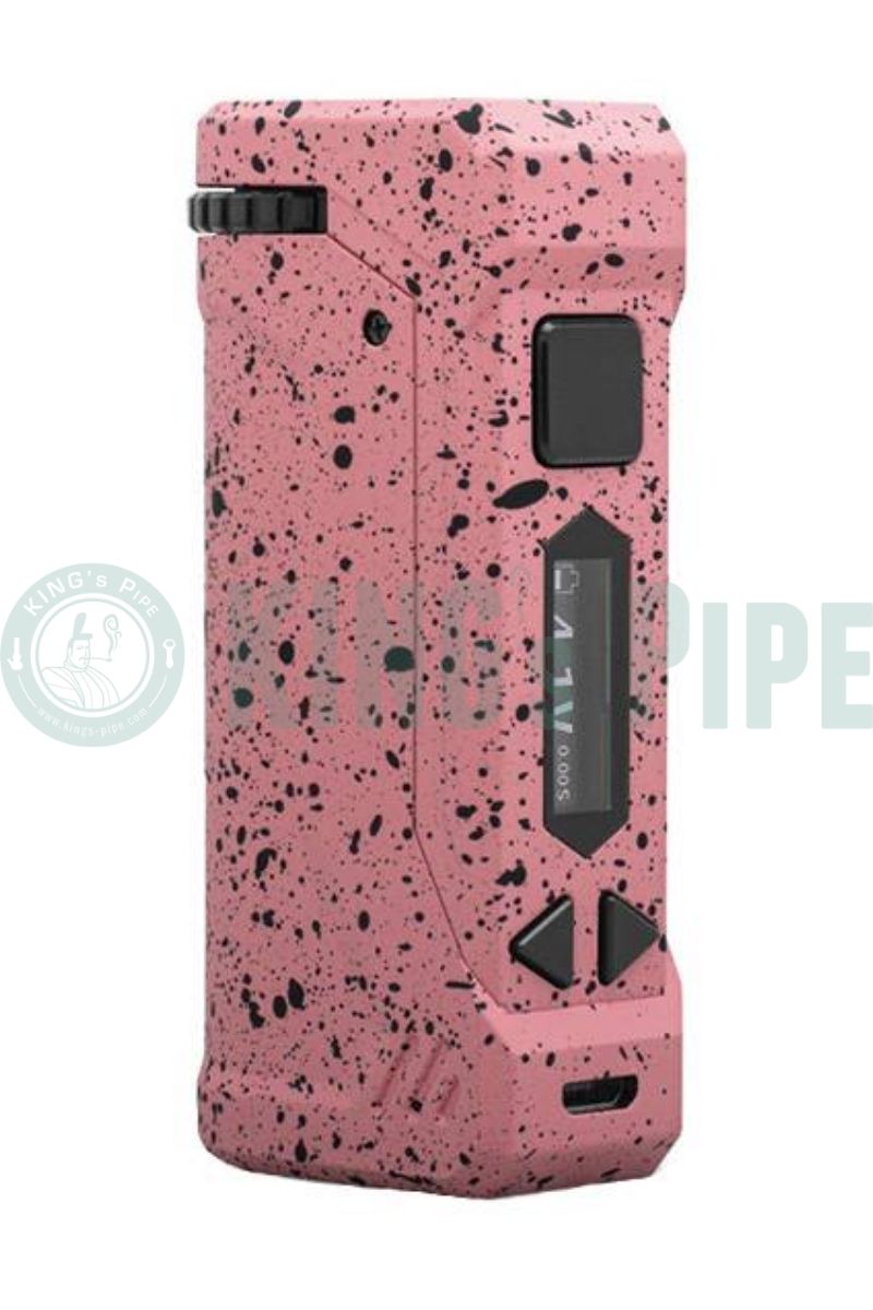 Yocan UNI Pro Box Mod for 510 Cartridges Wuld Mods - Pink Black Splatter