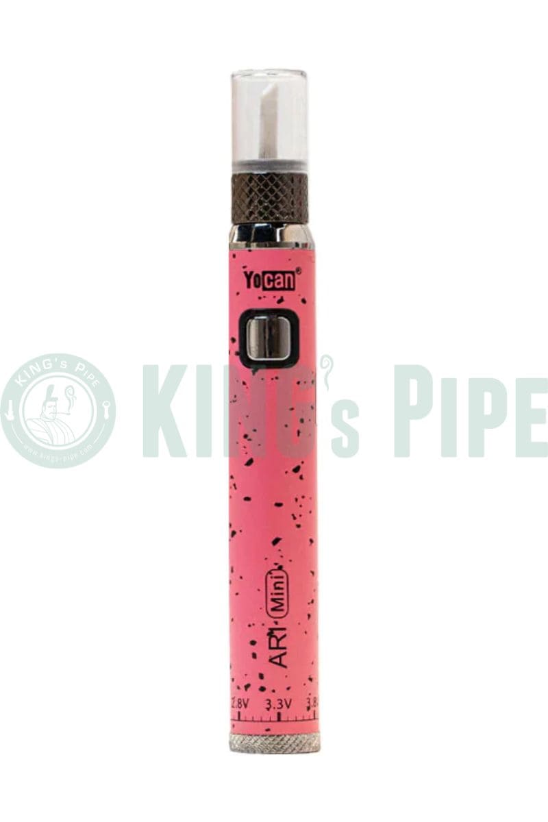 Yocan + Wulf Mods Ari Dabber Knife Pink Black Spatter