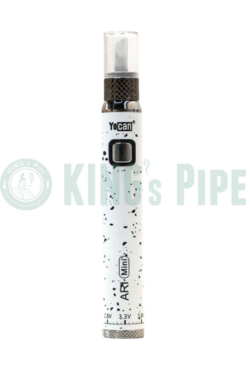 Yocan + Wulf Mods Ari Dabber Knife White Black Spatter