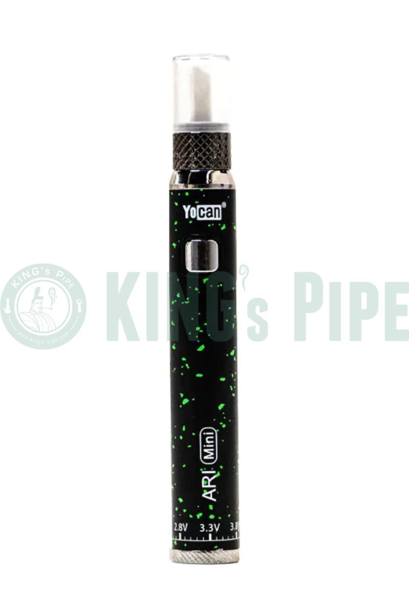 Yocan + Wulf Mods Ari Dabber Knife Black Green Spatter