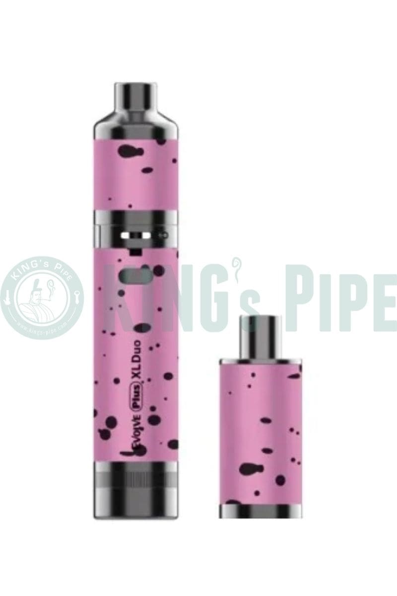 Yocan x Wulf Mods Evolve Plus XL Duo 2-in-1 Vape Pen Pink Black Spatter