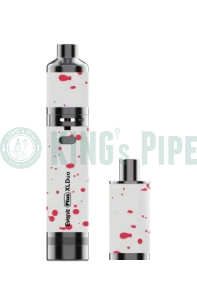 Yocan x Wulf Mods Evolve Plus XL Duo 2-in-1 Vape Pen White Red Spatter