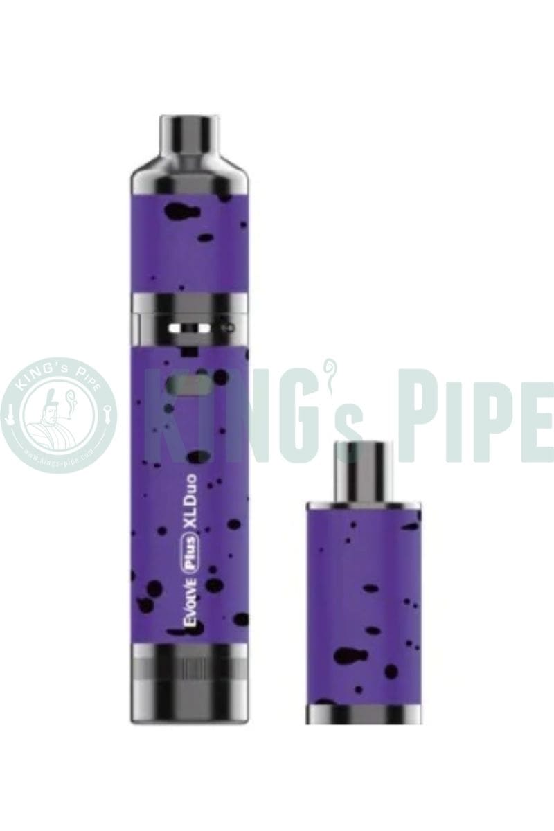 Yocan x Wulf Mods Evolve Plus XL Duo 2-in-1 Vape Pen Purple Black Spatter