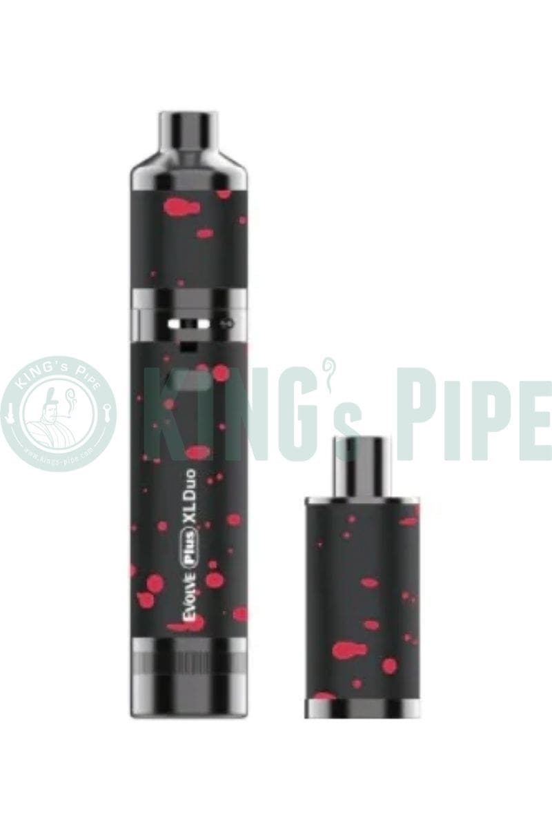 Yocan x Wulf Mods Evolve Plus XL Duo 2-in-1 Vape Pen Black Red Spatter